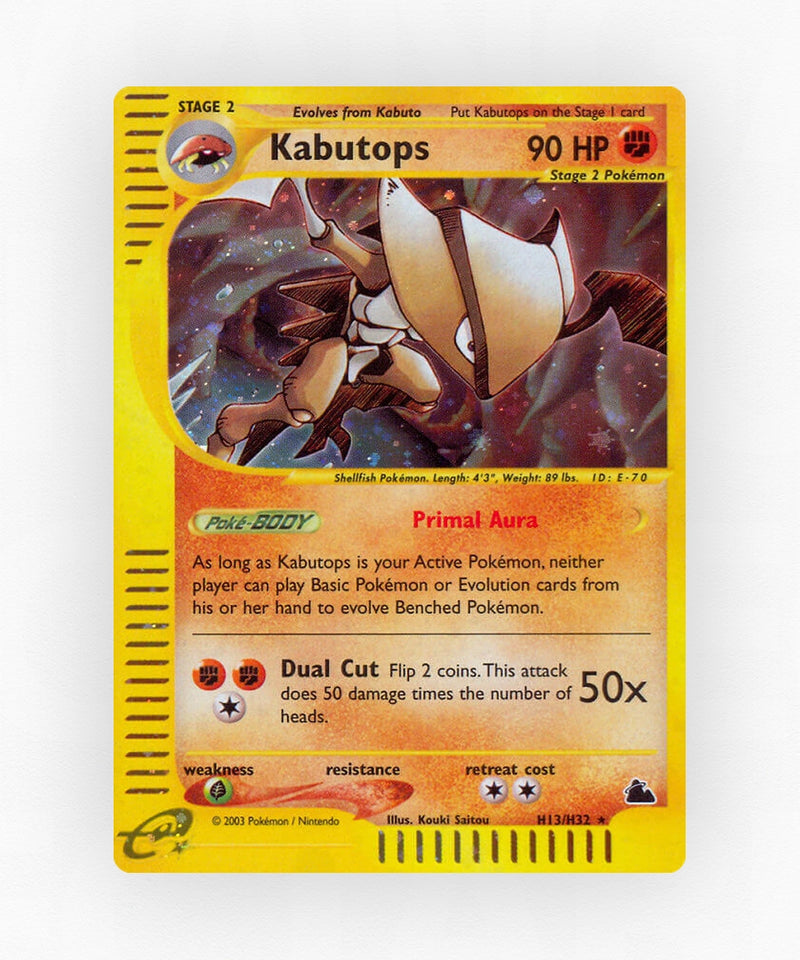 Kabutops - Skyridge H13/H32 (Holo)