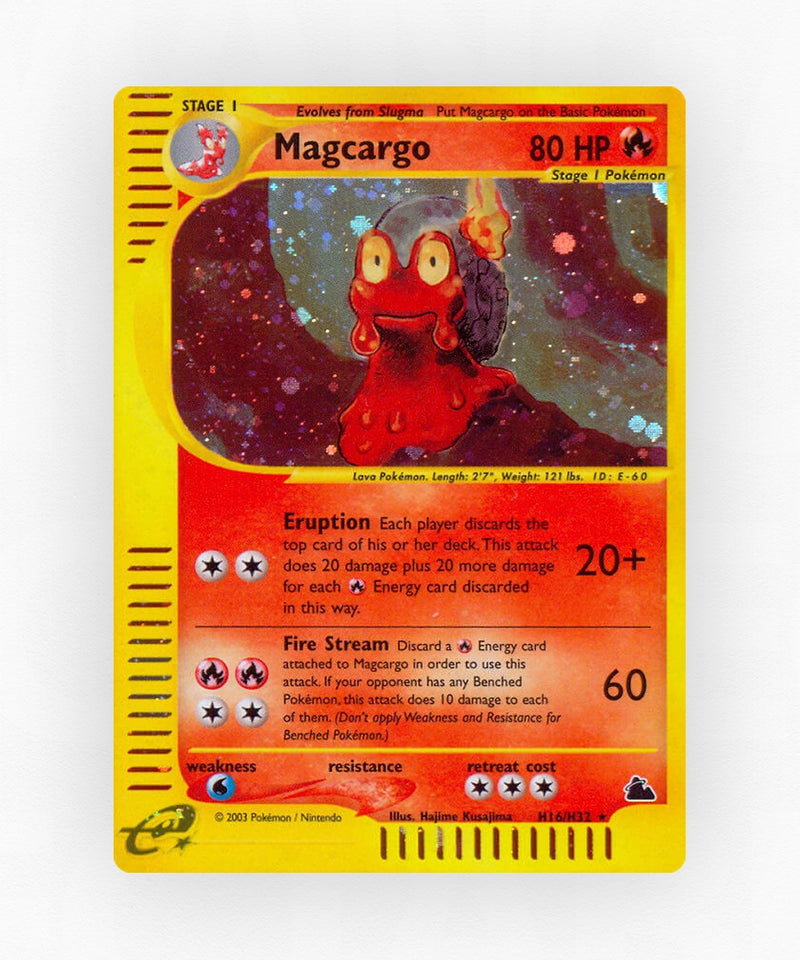 Magcargo - Skyridge H16/H32 (Holo)