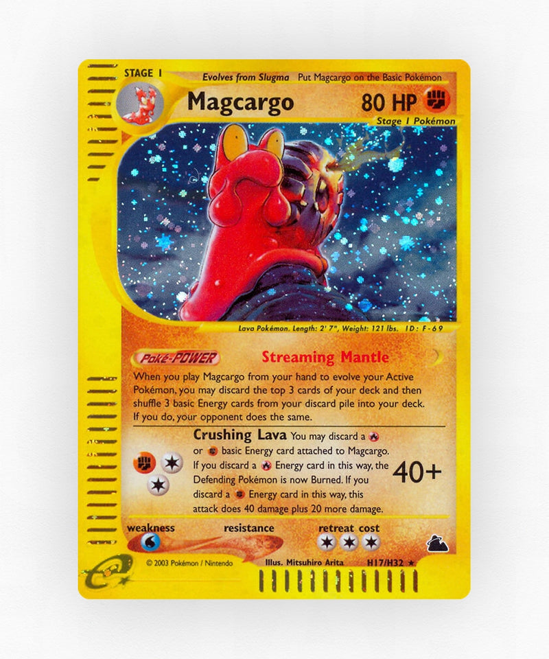 Magcargo - Skyridge H17/H32 (Holo)