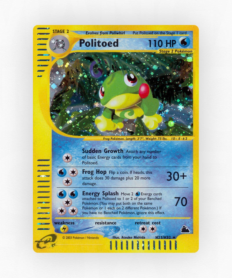 Politoed - Skyridge H23/H32 (Holo)