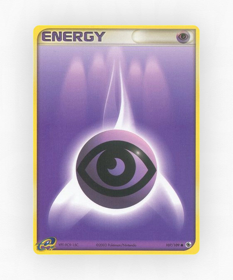 Psychic Energy - Ruby & Sapphire 107/109 (Non-E-Reader)