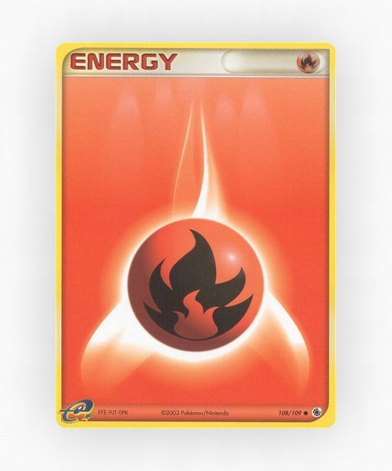 Fire Energy - Ruby & Sapphire 108/109 (Non-Holo)