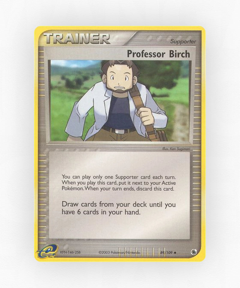 Professor Birch - Ruby & Sapphire 89/109 (Non-E-Reader)