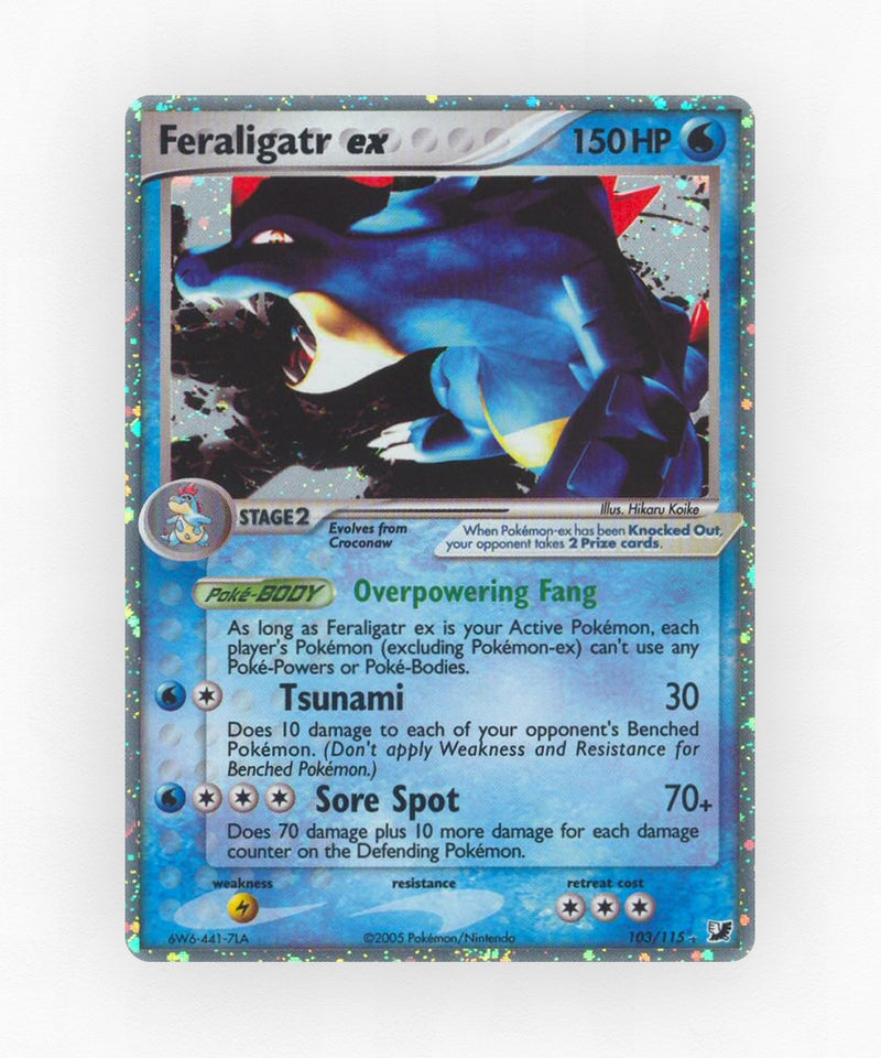 Feraligatr ex - Unseen Forces 103/115 (Holo)