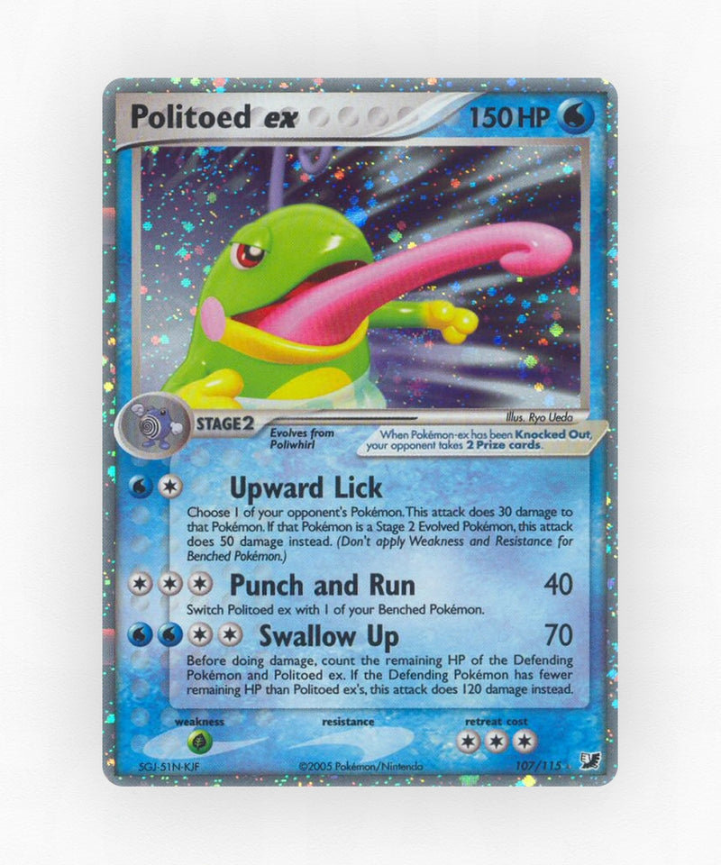 Politoed ex - Unseen Forces 107/115 (Holo)