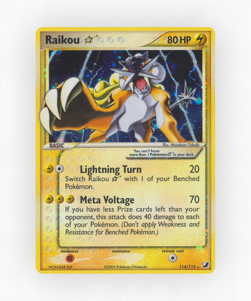 Raikou ☆ - Unseen Forces 114/115 (Holo)