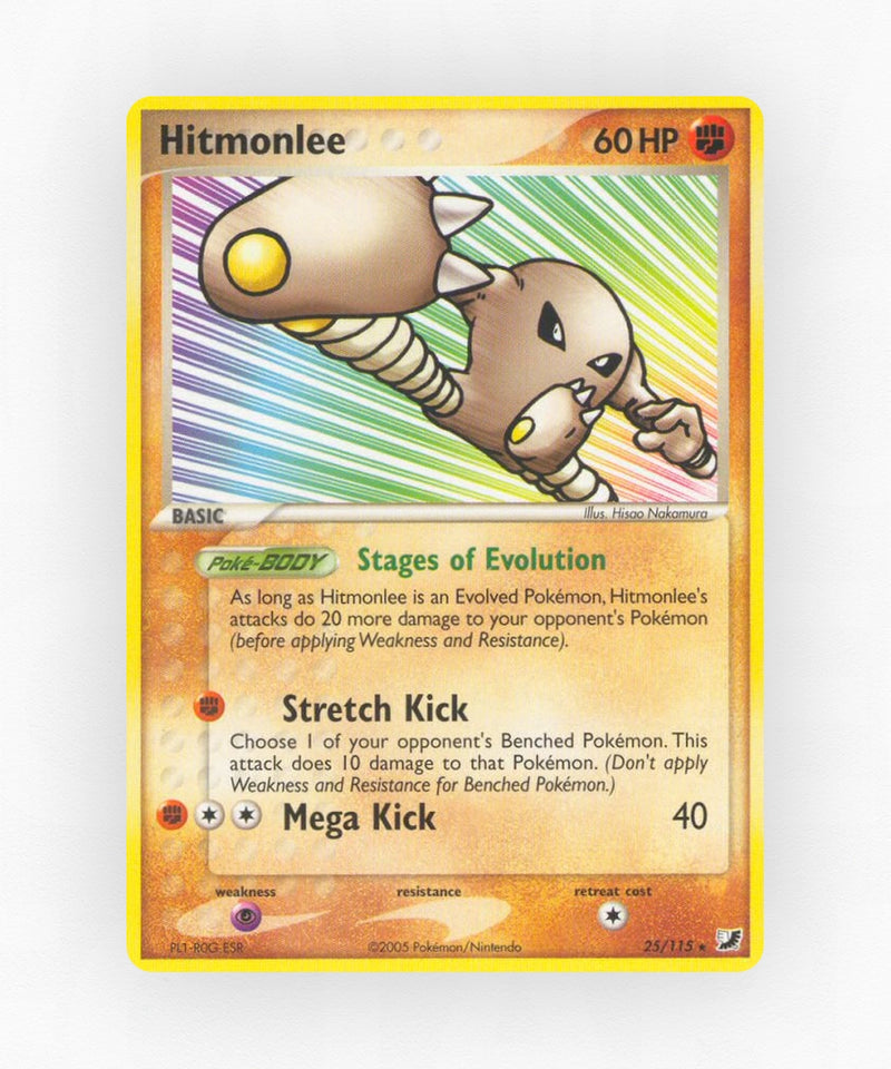 Hitmonlee - Unseen Forces 25/115 (Non-Holo)