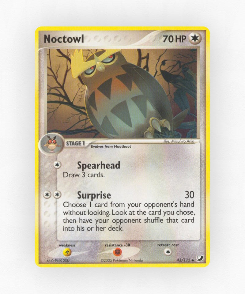 Noctowl - Unseen Forces 43/115 (Reverse Holo)