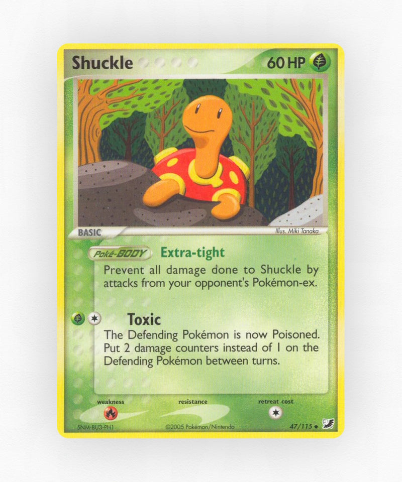 Shuckle - Unseen Forces 47/115 (Reverse Holo)