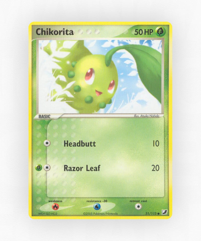 Chikorita - Unseen Forces 51/115 (Reverse Holo)
