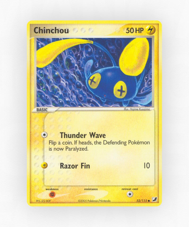 Chinchou - Unseen Forces 52/115 (Non-Holo)