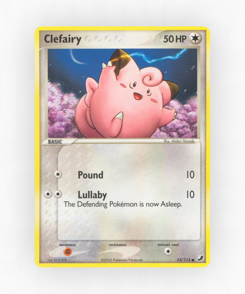 Clefairy - Unseen Forces 53/115 (Reverse Holo)