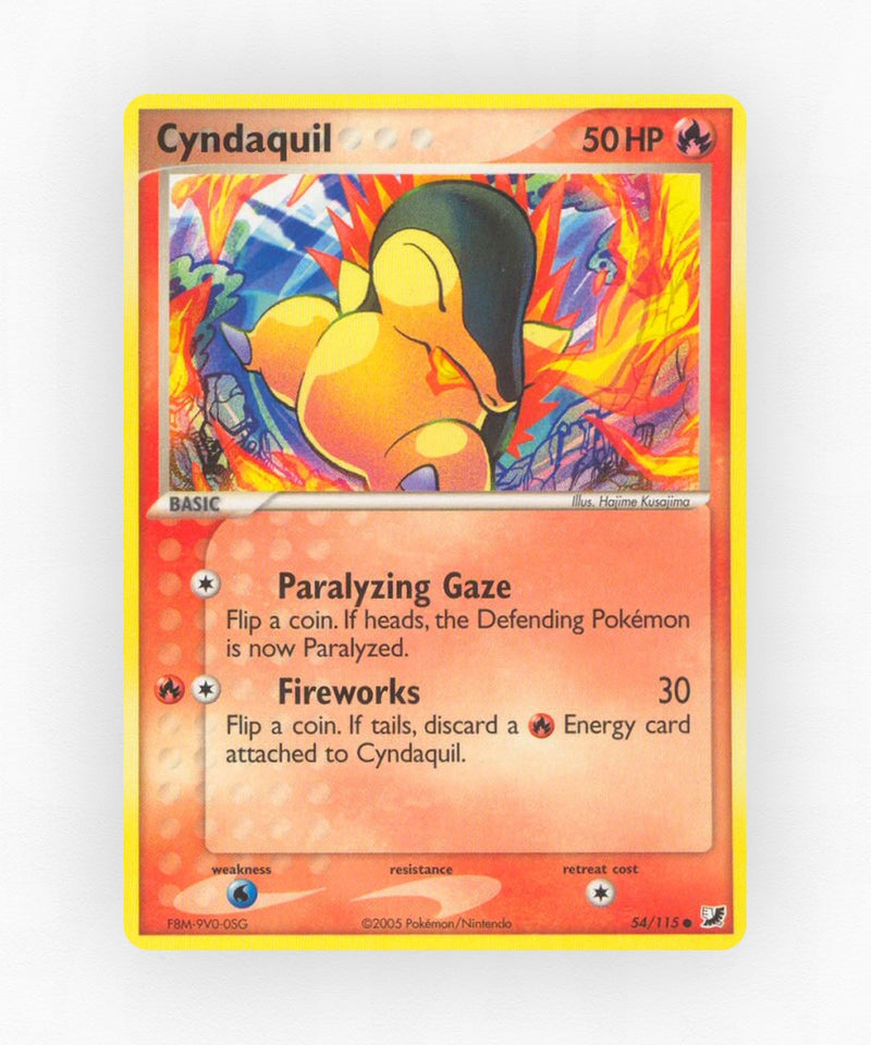 Cyndaquil - Unseen Forces 54/115 (Reverse Holo)