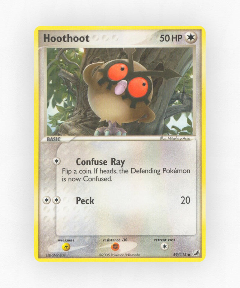 Hoothoot - Unseen Forces 59/115 (Non-Holo)