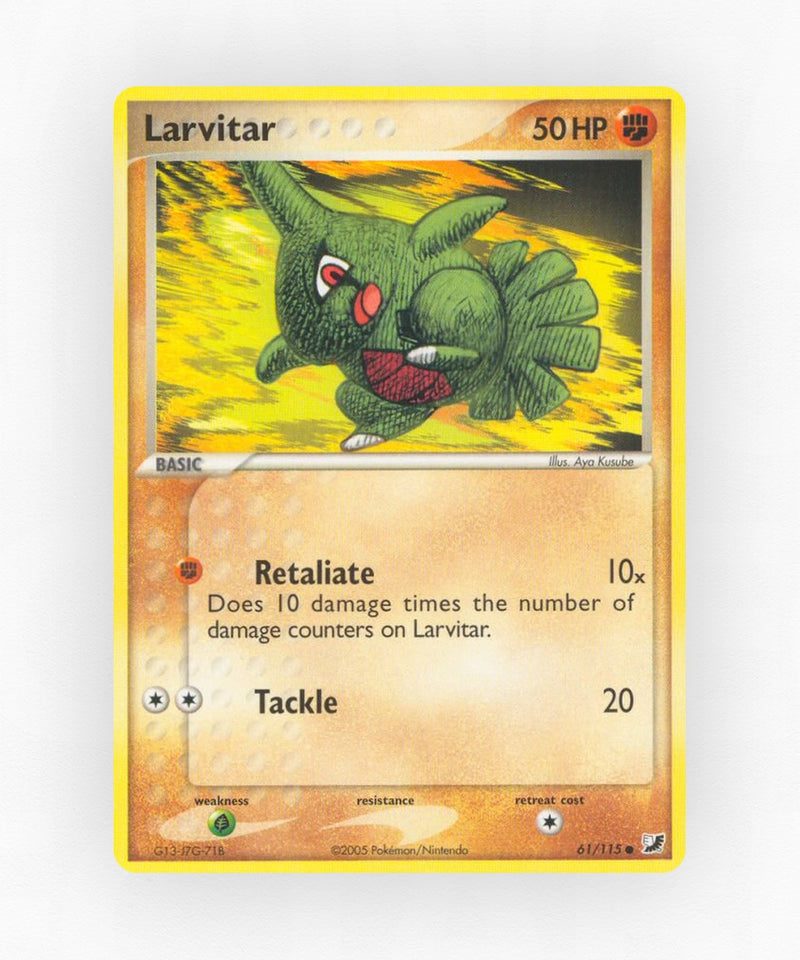 Larvitar - Unseen Forces 61/115 (Reverse Holo)