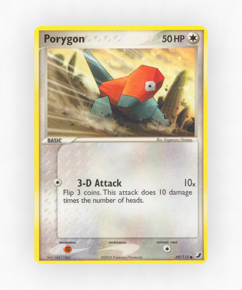 Porygon - Unseen Forces 69/115 (Non-Holo)