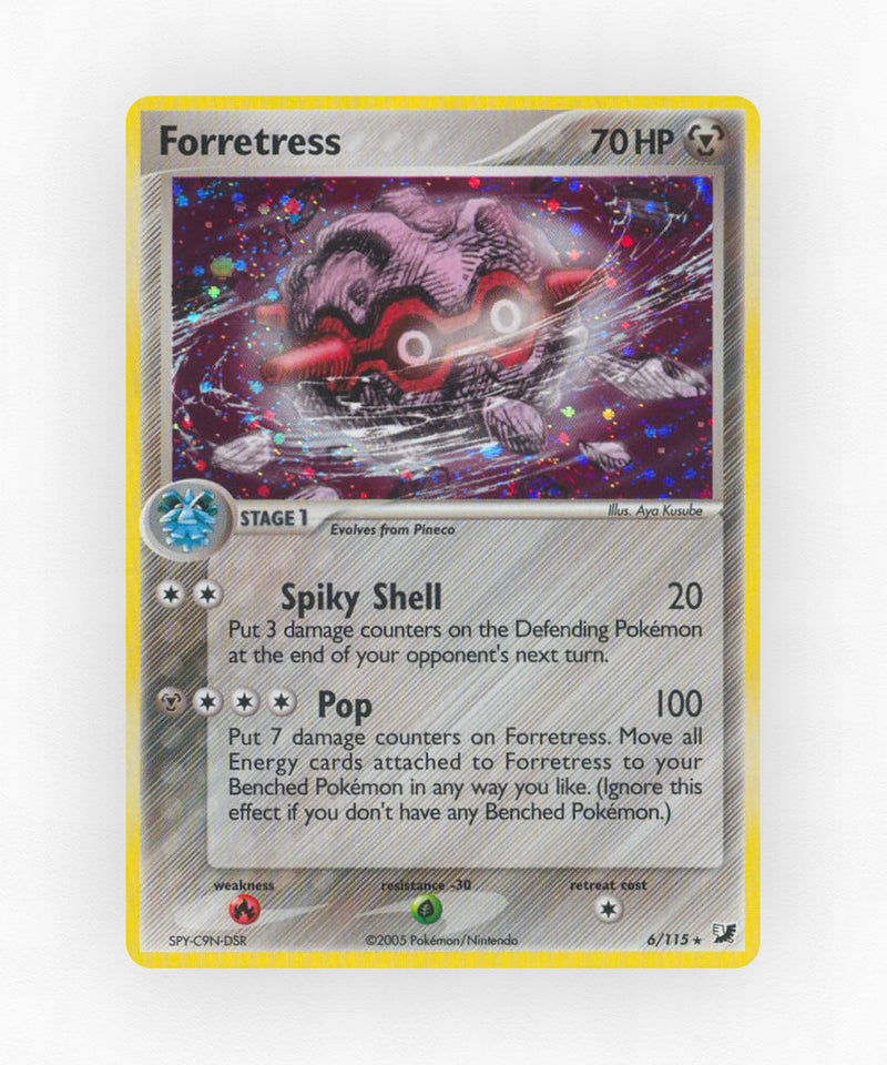Forretress - Unseen Forces 6/115 (Reverse Holo)