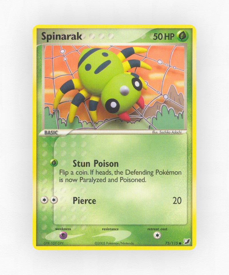 Spinarak - Unseen Forces 75/115 (Reverse Holo)