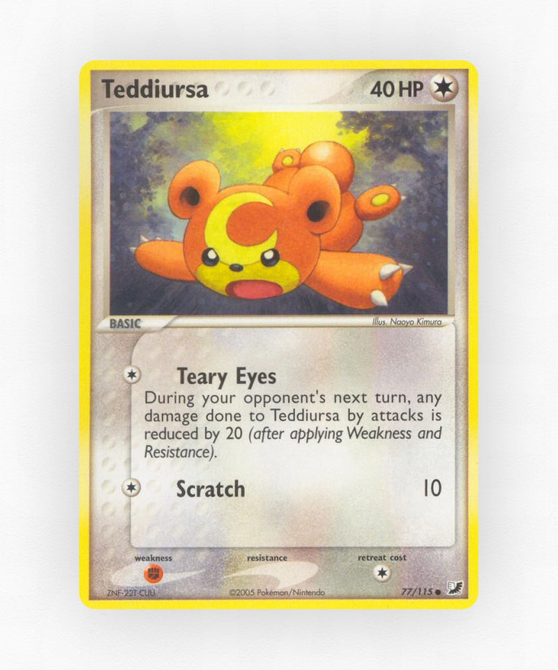 Teddiursa - Unseen Forces 77/115 (Reverse Holo)