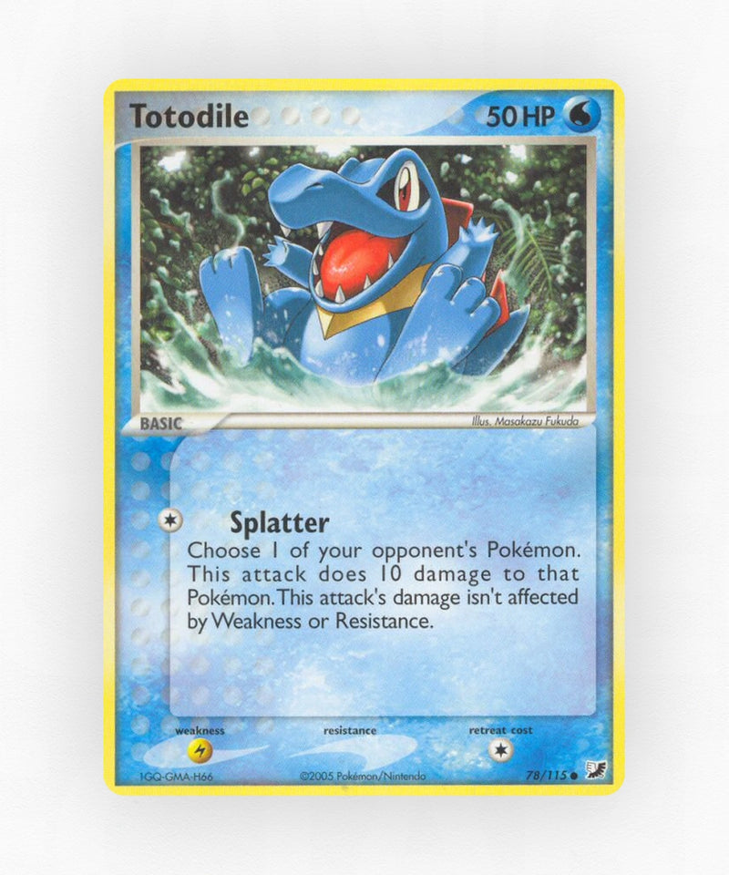 Totodile - Unseen Forces 78/115 (Non-Holo)