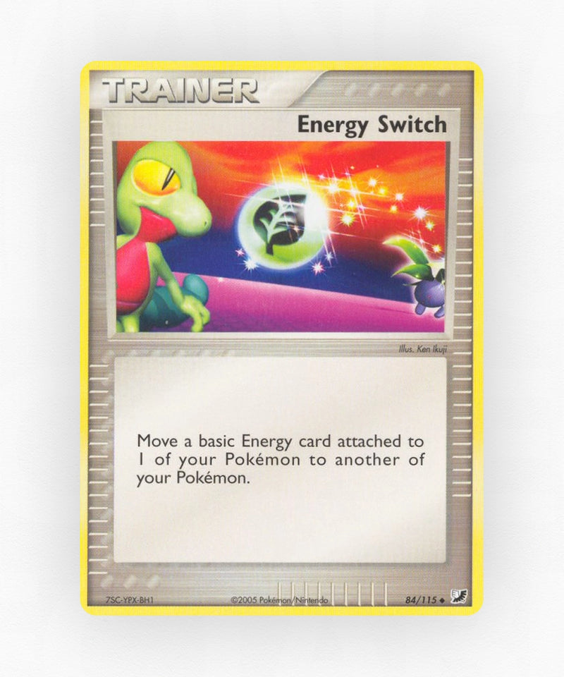 Energy Switch - Unseen Forces 84/115 (Non-Holo)