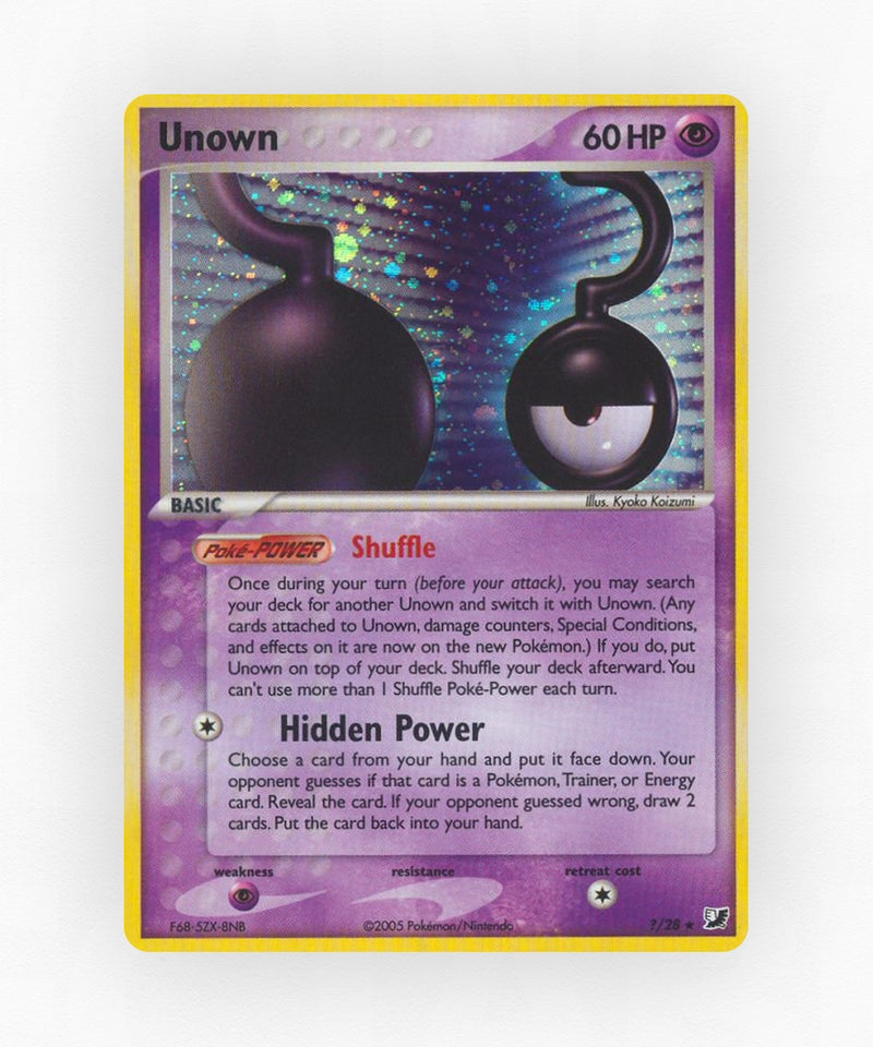 Unown - Unseen Forces ?/28 (Holo)