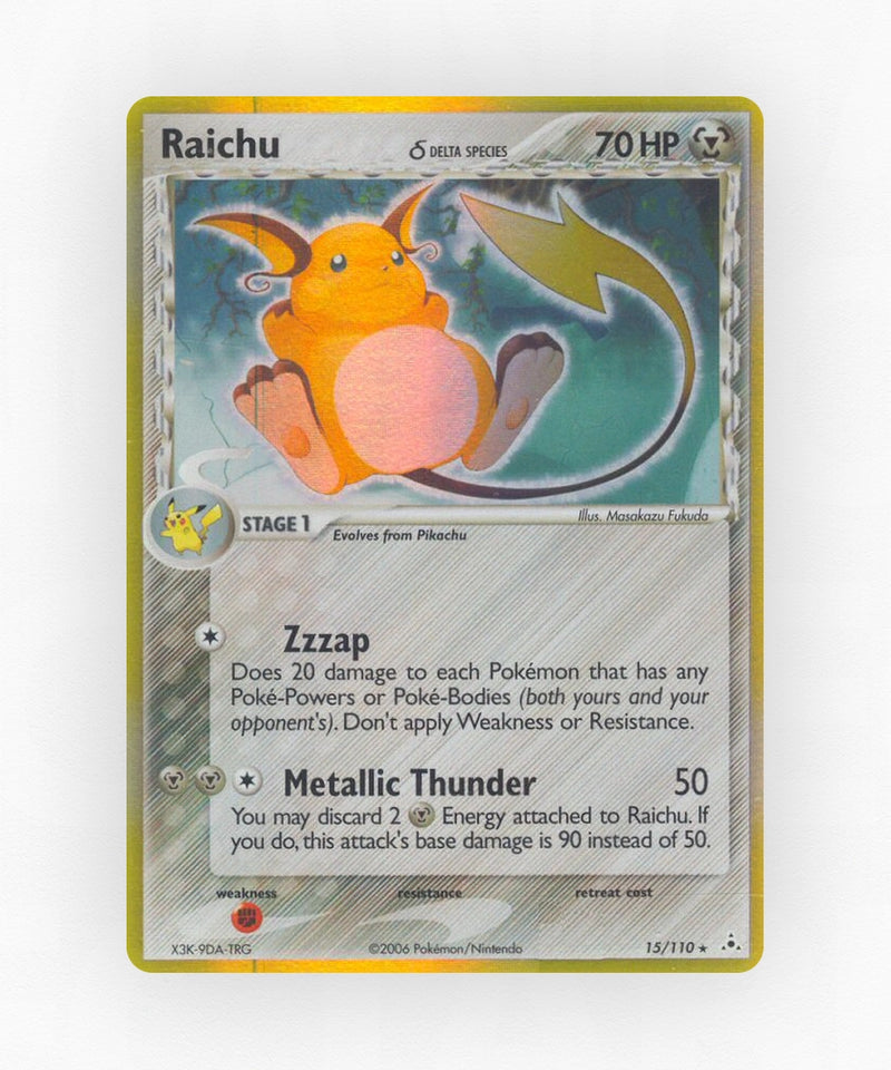 Raichu δ - Holon Phantoms 15/110 (Holo)