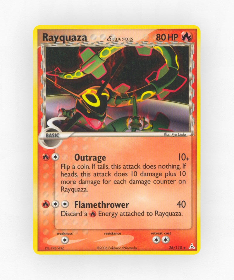 Rayquaza δ - Holon Phantoms 26/110 (Non-Holo)