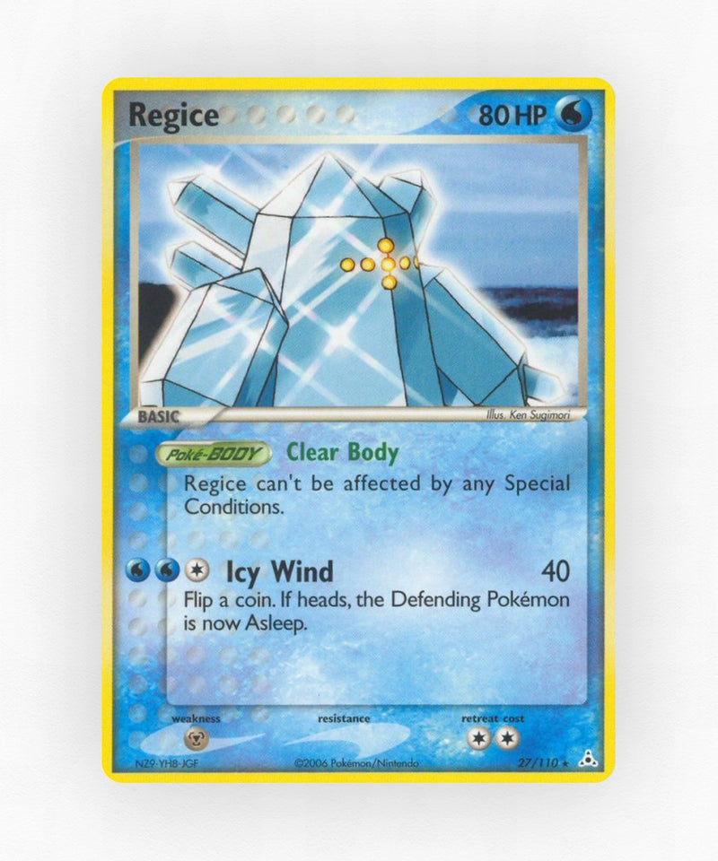 Regice - Holon Phantoms 27/110 (Reverse Holo)