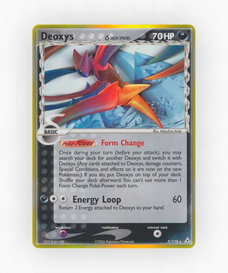 Deoxys δ - Holon Phantoms 3/110 (Holo)
