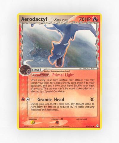 Aerodactyl δ - Holon Phantoms 35/110 (Reverse Holo)