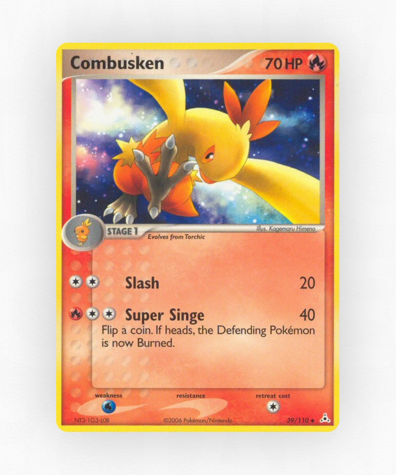 Combusken - Holon Phantoms 39/110 (Reverse Holo)