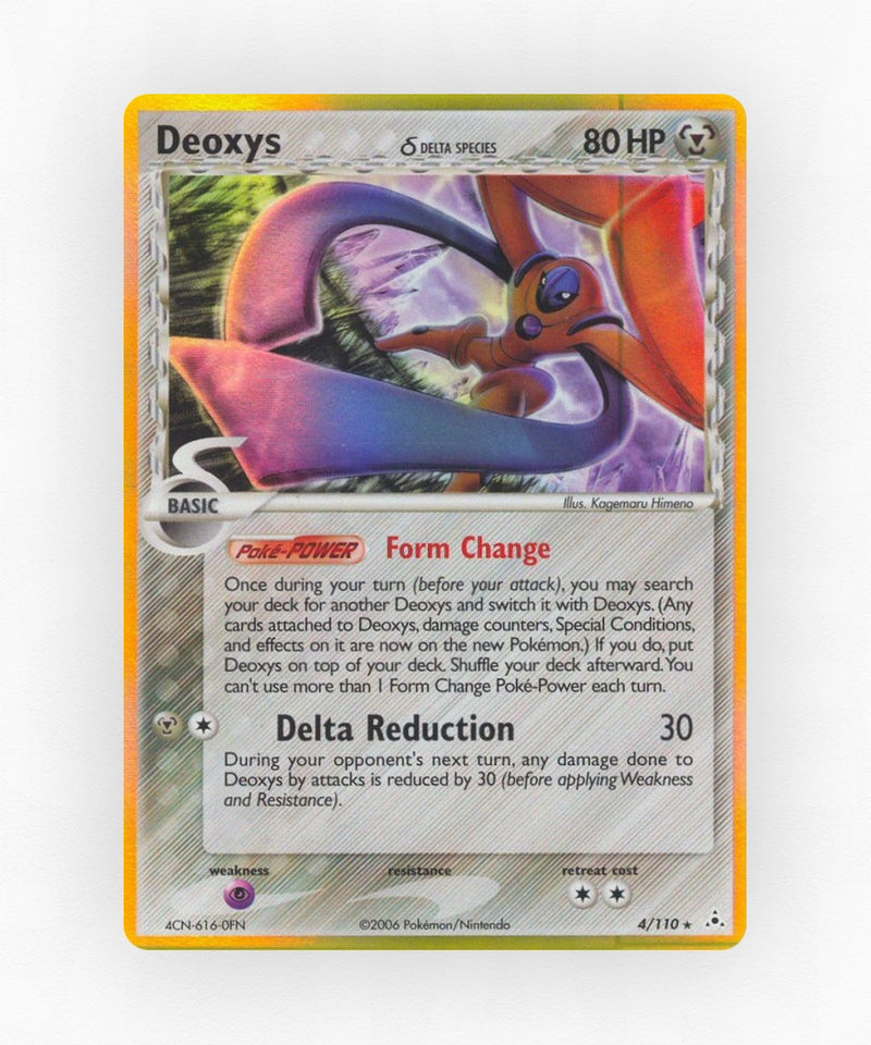 Deoxys δ - Holon Phantoms 4/110 (Holo)
