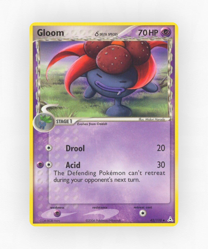 Gloom δ - Holon Phantoms 42/110 (Reverse Holo)