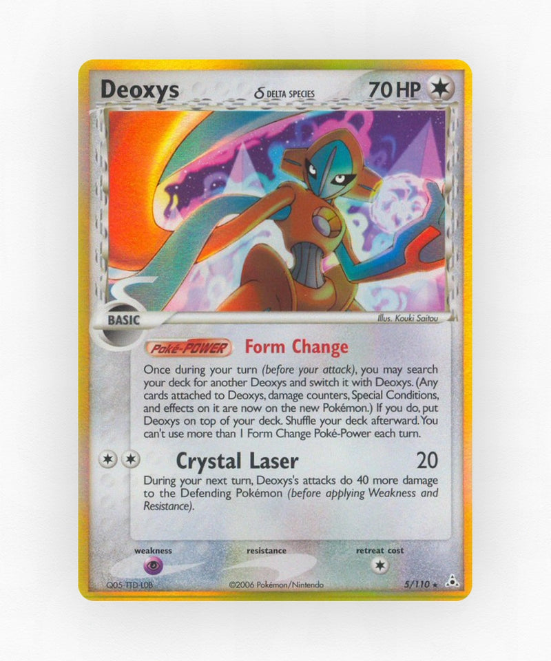 Deoxys δ - Holon Phantoms 5/110 (Holo)