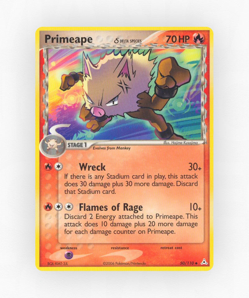 Primeape δ - Holon Phantoms 50/110 (Non-Holo)