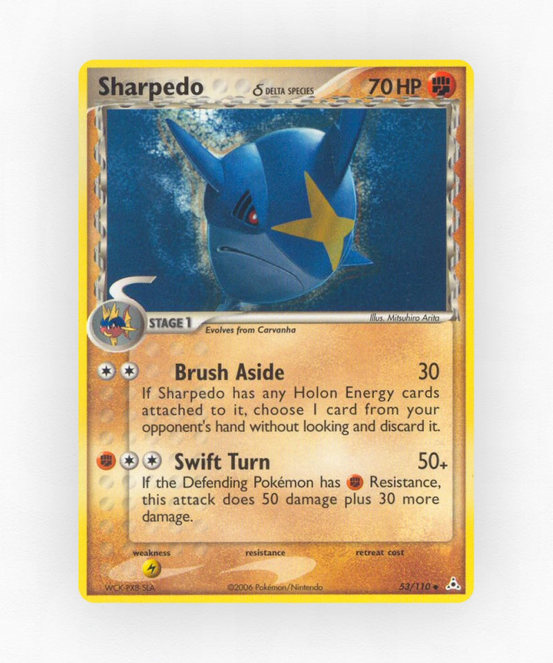 Sharpedo δ - Holon Phantoms 53/110 (Reverse Holo)