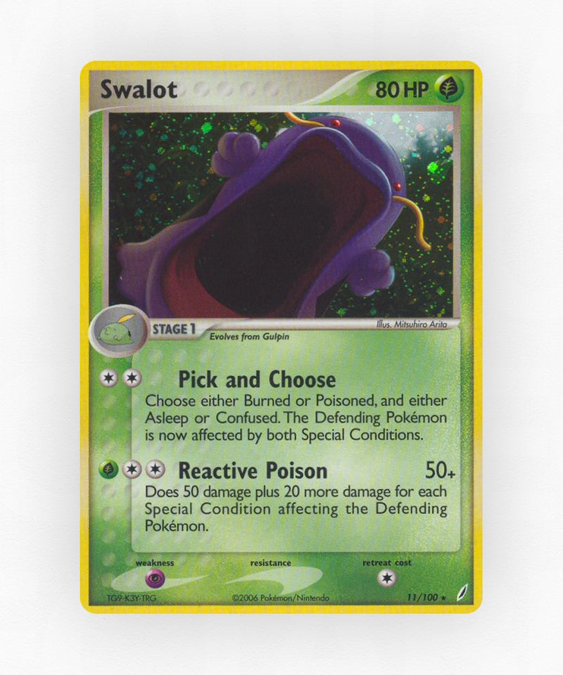 Swalot - Crystal Guardians 11/100 (Reverse Holo)