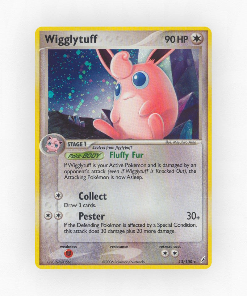 Wigglytuff - Crystal Guardians 13/100 (Reverse Holo)