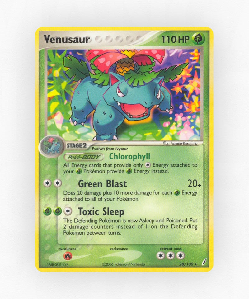 Venusaur - Crystal Guardians 28/100 (Holo)