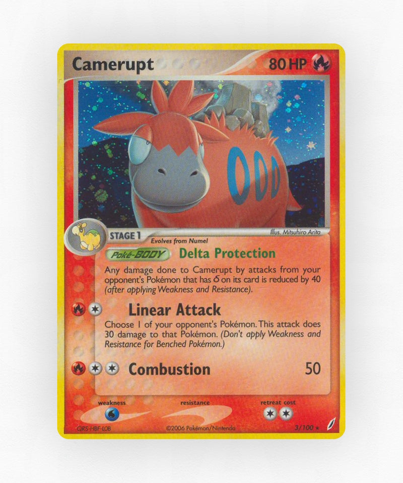 Camerupt - Crystal Guardians 3/100 (Holo)
