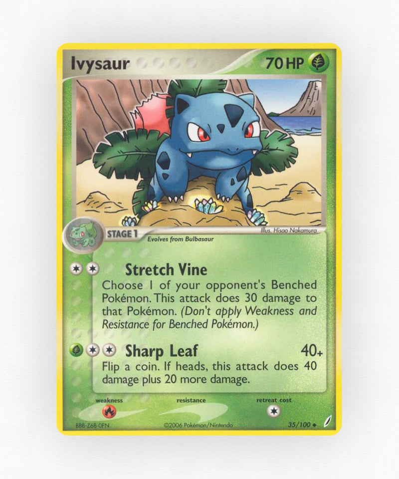 Ivysaur - Crystal Guardians 35/100 (Non-Holo)