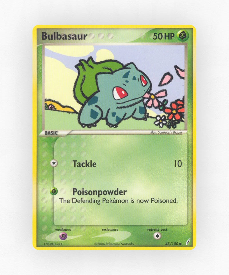 Bulbasaur - Crystal Guardians 45/100 (Non-Holo)