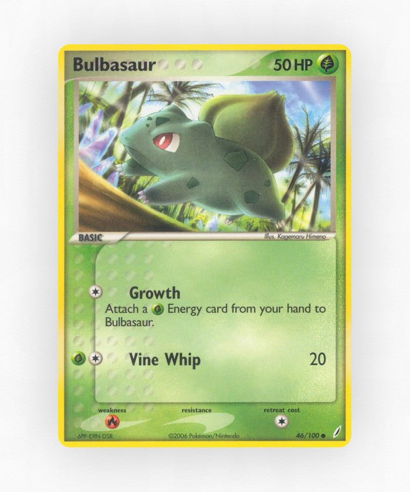 Bulbasaur - Crystal Guardians 46/100 (Reverse Holo)