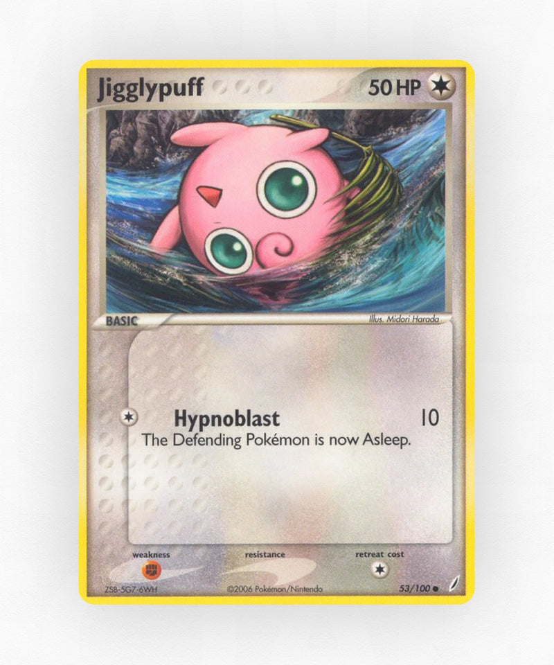 Jigglypuff - Crystal Guardians 53/100 (Reverse Holo)