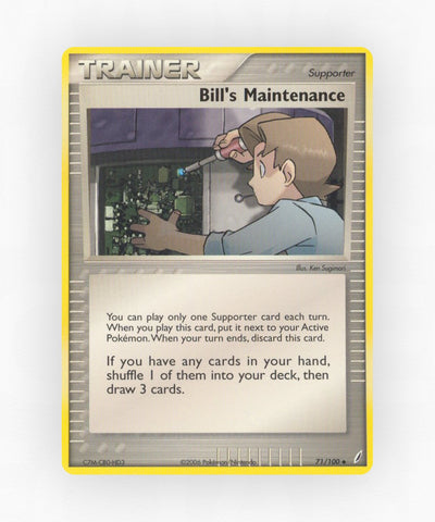 Bill's Maintenance - Crystal Guardians 71/100 (Reverse Holo)
