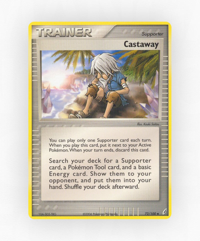 Castaway - Crystal Guardians 72/100 (Non-Holo)