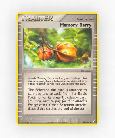 Memory Berry - Crystal Guardians 80/100 (Reverse Holo)