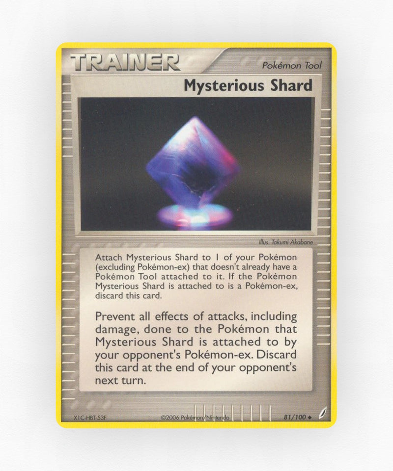 Mysterious Shard - Crystal Guardians 81/100 (Reverse Holo)