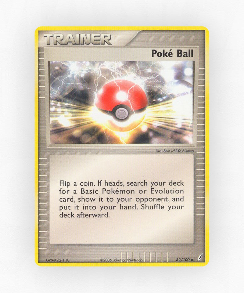 Poké Ball - Crystal Guardians 82/100 (Non-Holo)
